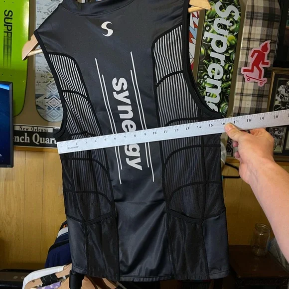 Synergy Men's Elite Tri Tank Top Singlet size M - Picture 5 of 5